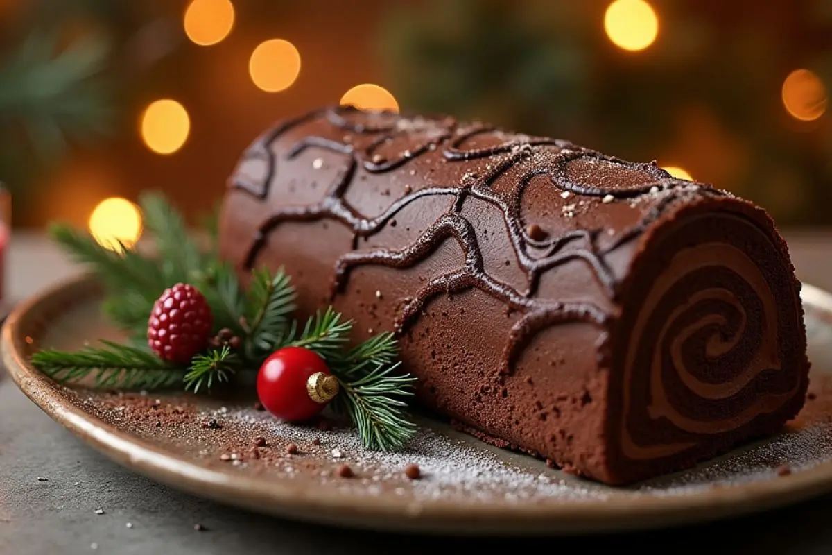 Tradizioni natalizie francesi: il Bûche de Noël protagonista sulle tavole, tra storia e sapori